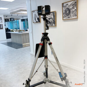 Acquisition au scanner laser 3D fixe Siège SAFRAN GROUP, Paris by Axéo FM